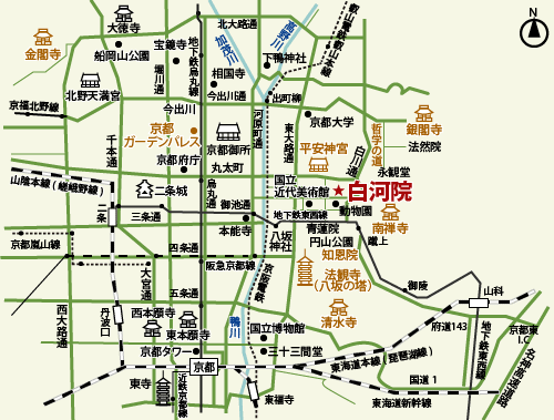 京都地図のイメージ